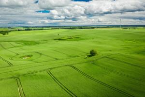 aerial view of land, representing the importance of knowing land surveying services cost