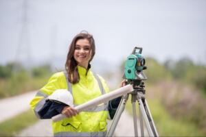 land surveying professional, representing trusted land surveying services