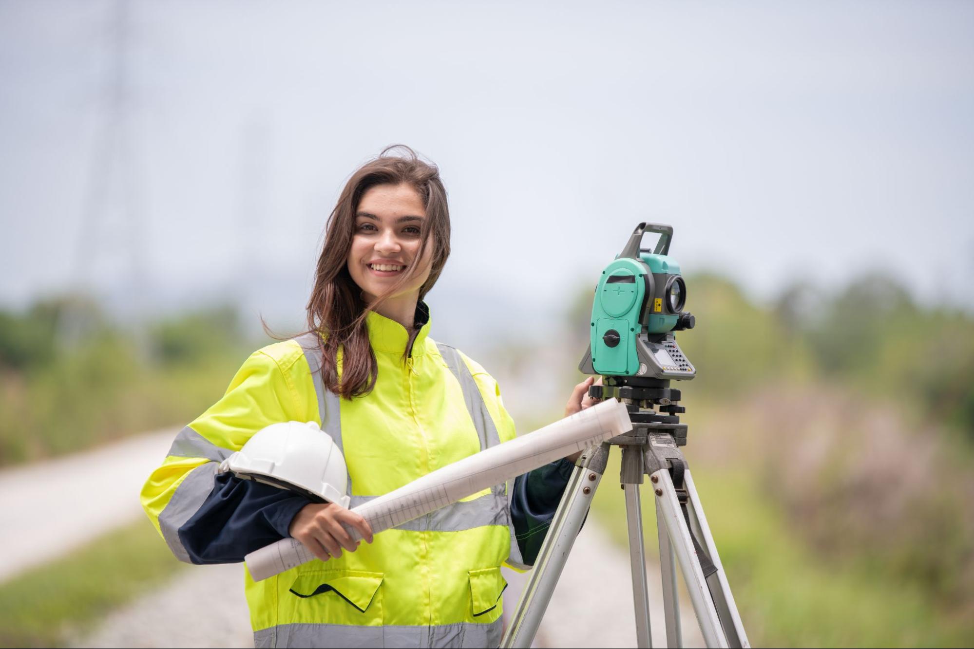 land surveying professional, representing trusted land surveying services
