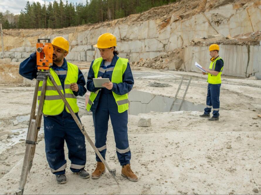 professional surveyors, representing the work of a land surveyor McAllen TX