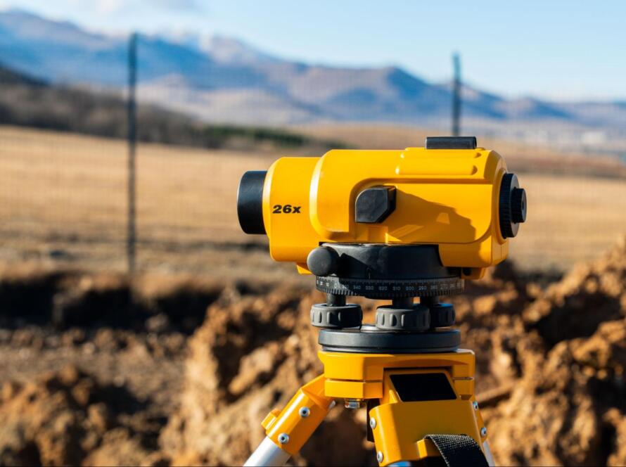 land surveying equipment representing the need to know the best land surveyor near me