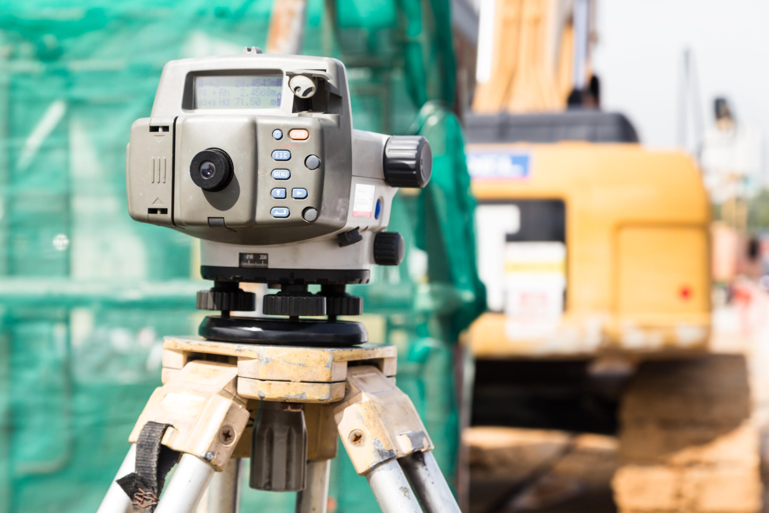 land surveying equipment, representing Southpoint Geodetics near me