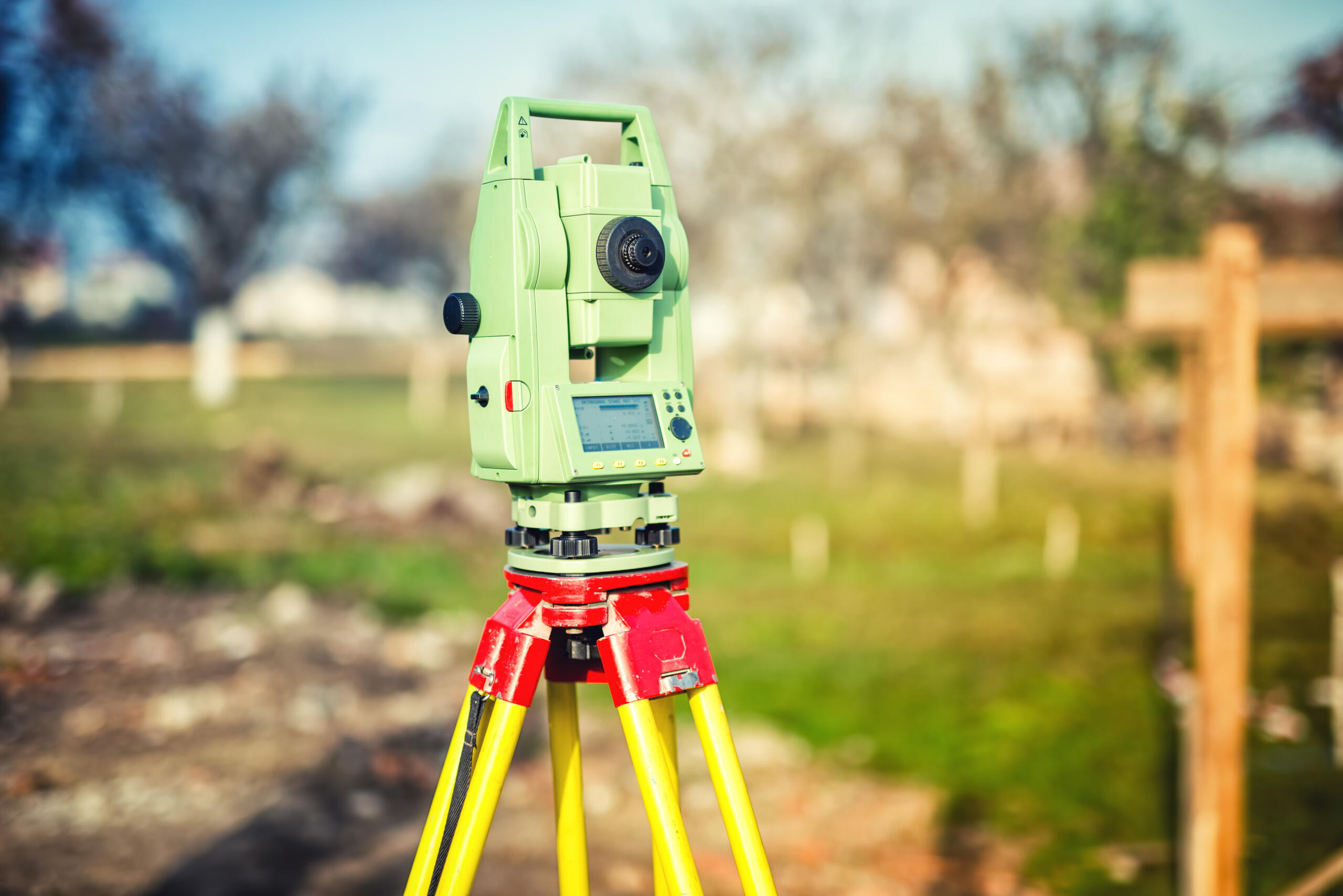 land surveying equipment