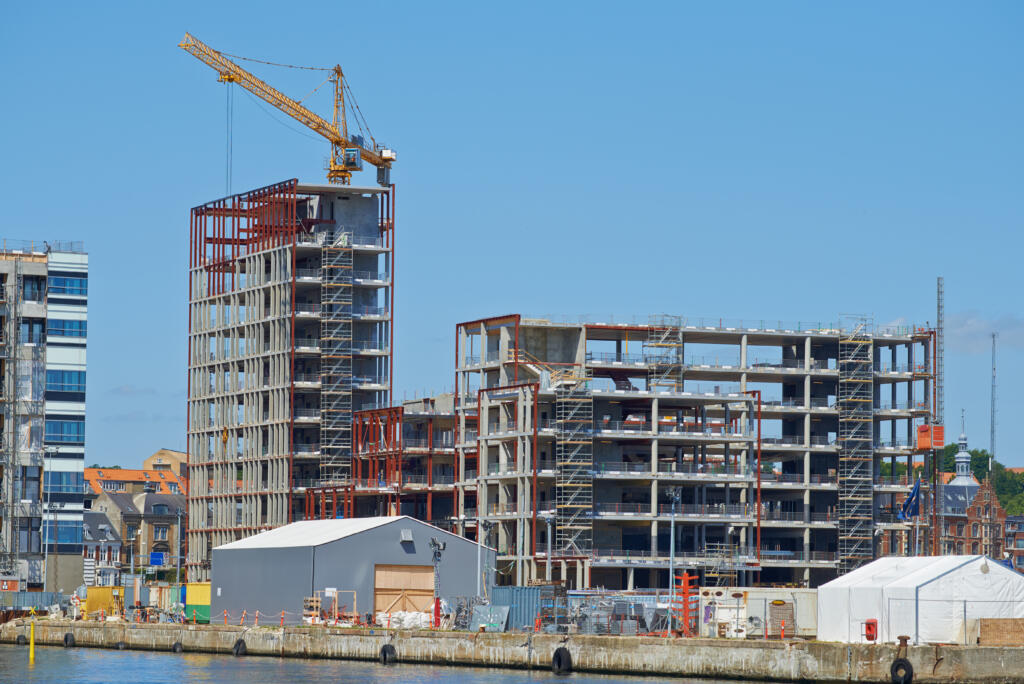 building construction representing Land Surveyor for Construction Projects