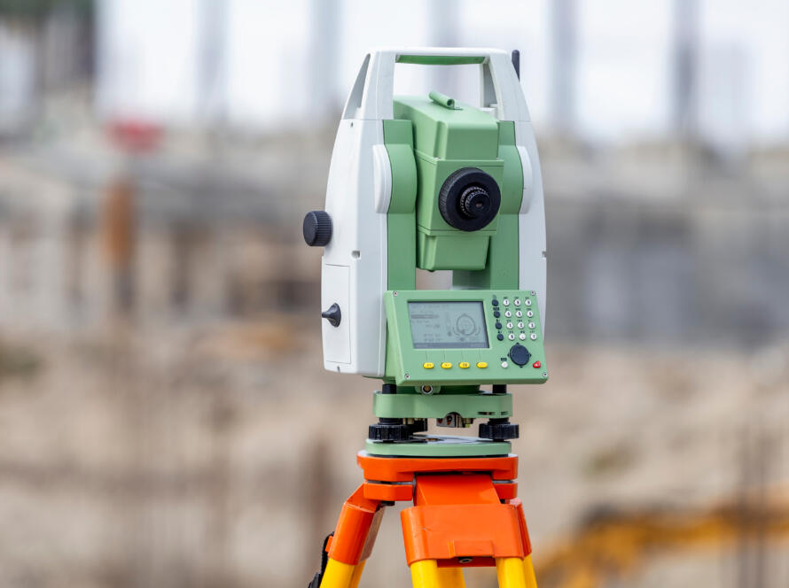 land surveying equipment representing land Surveyor for Boundary Disputes