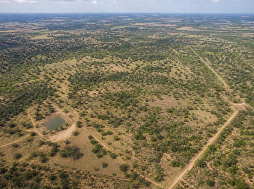 aerial view of land