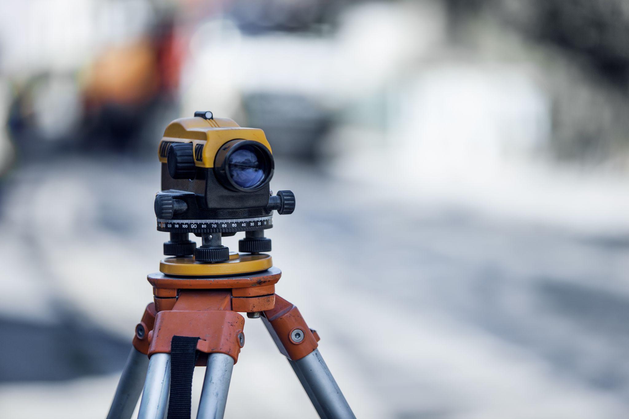Surveying instrument used for residential land survey pricing and property planning
