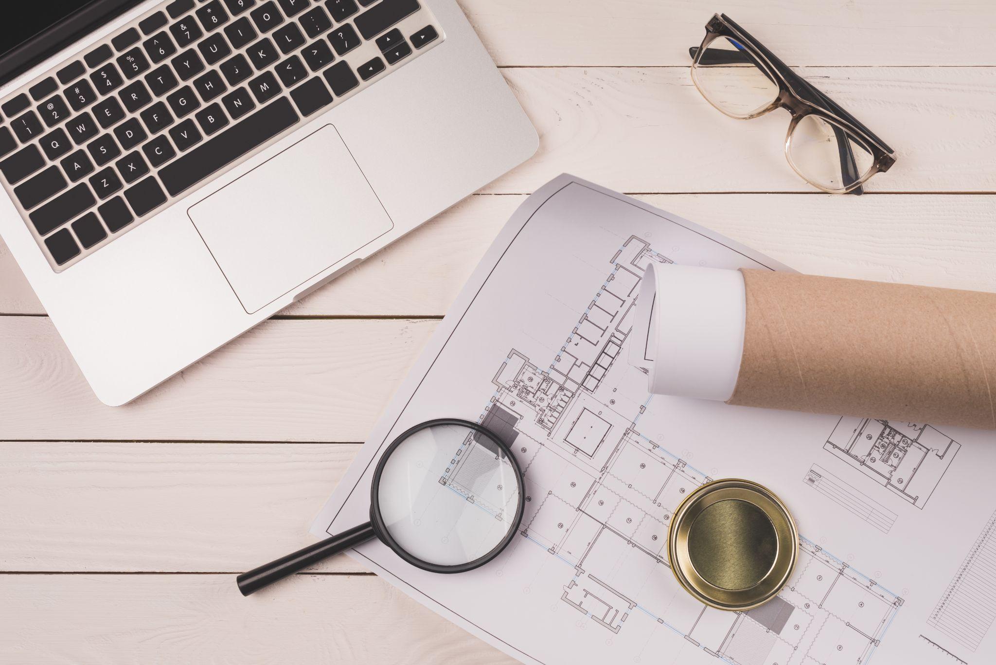 Property plans and documents reviewed during land survey research